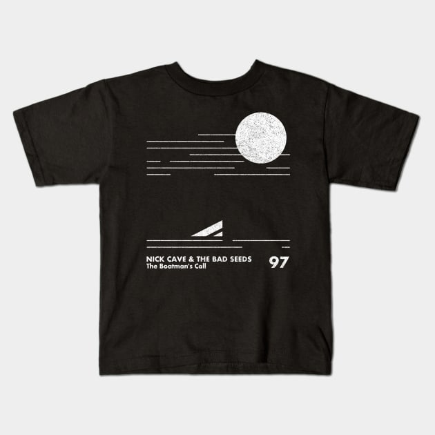 Nick Cave / Minimal Graphic Design Tribute Kids T-Shirt by saudade